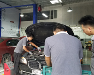 Garage sửa chữa xe BMW chất lượng tại TPHCM